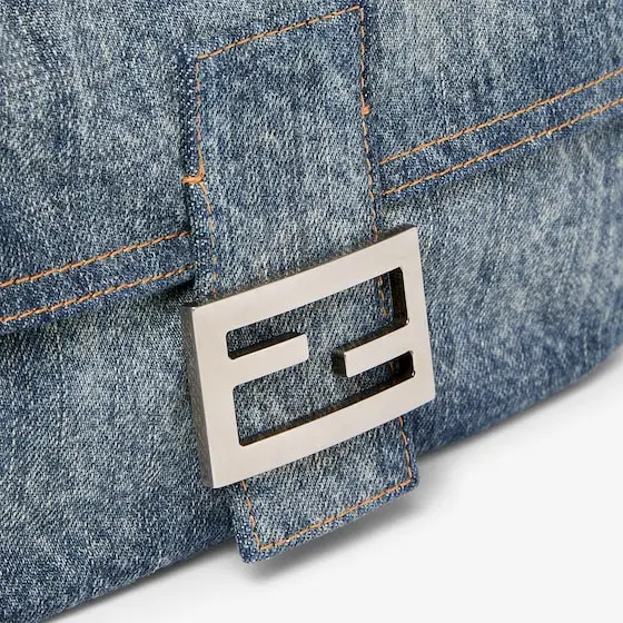 Fendi Baguette 26424 Denim Bag | Thumbnail 8 Fendi Baguette 26424 Denim Bag | Thumbnail 8