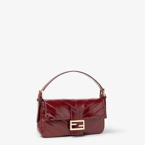 Fendi Baguette 26424 Inlaid Hagfish Leather Bag | Thumbnail 3 Fendi Baguette 26424 Inlaid Hagfish Leather Bag | Thumbnail 3