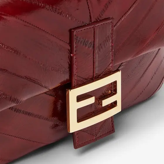Fendi Baguette 26424 Inlaid Hagfish Leather Bag | Thumbnail 8 Fendi Baguette 26424 Inlaid Hagfish Leather Bag | Thumbnail 8