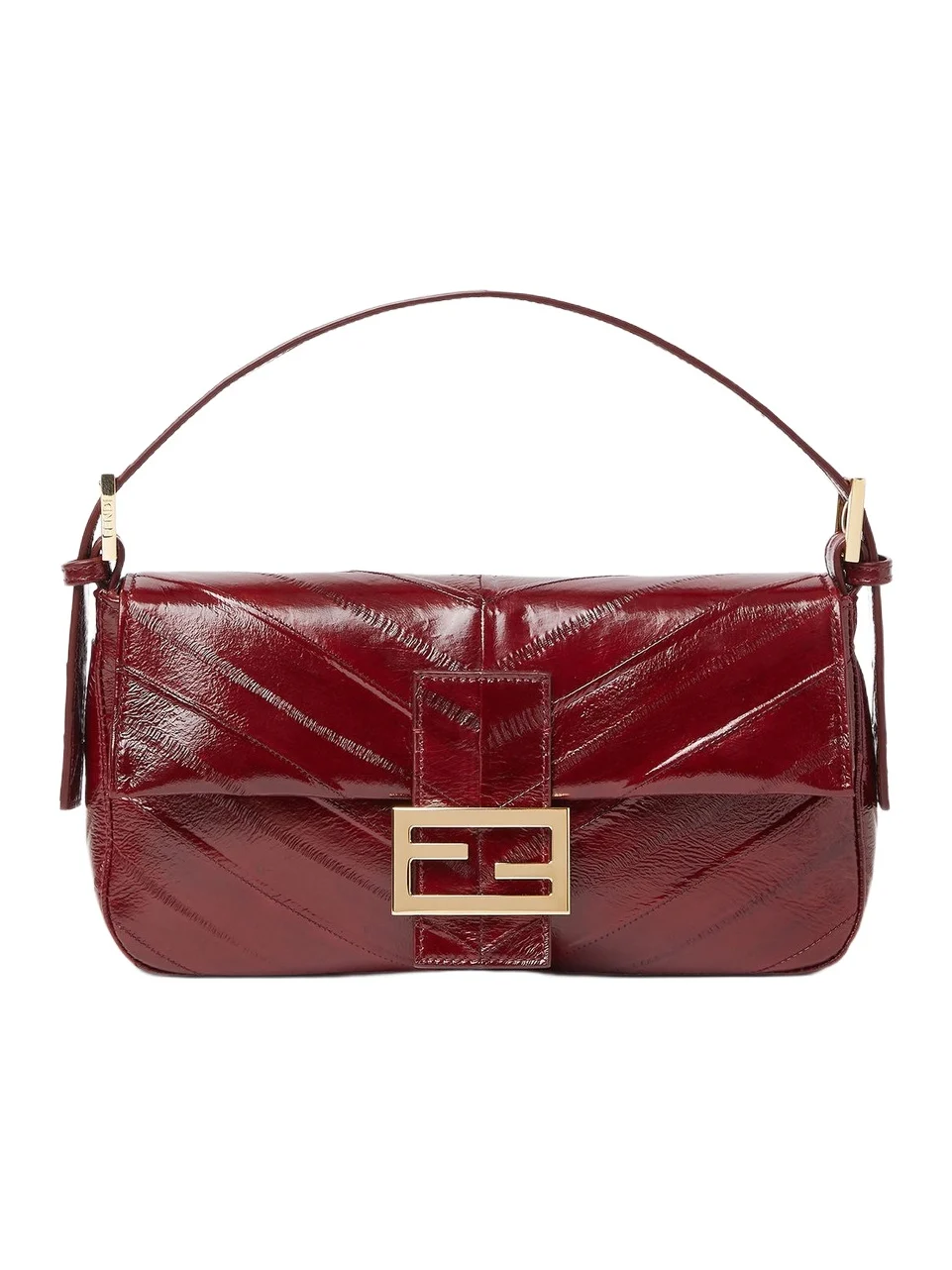Baguette 26424 Inlaid Hagfish Leather Bag