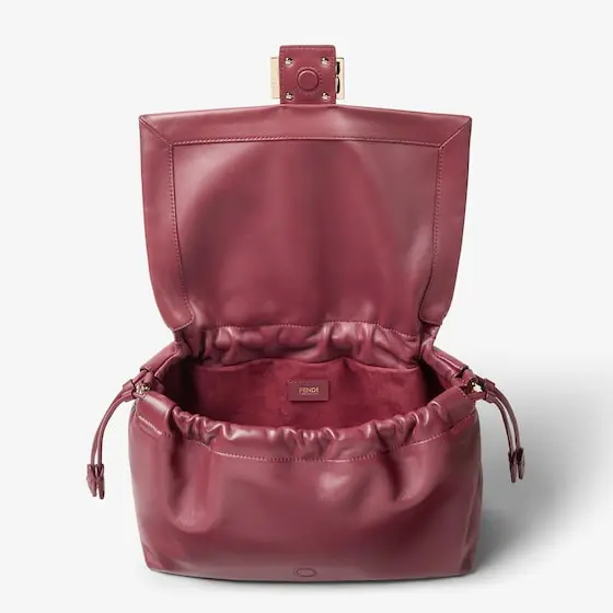 Fendi Baguette Soft Large Nappa Leather Bag | Thumbnail 4 Fendi Baguette Soft Large Nappa Leather Bag | Thumbnail 4