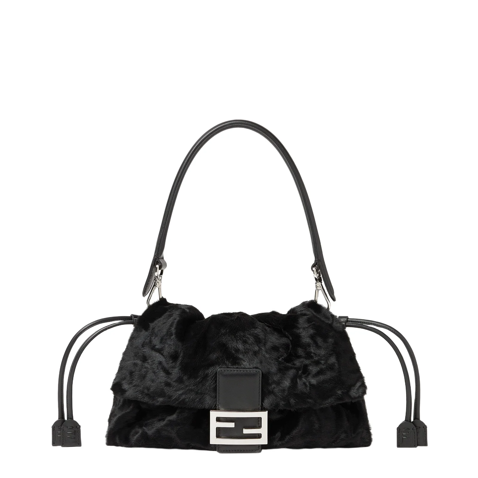 Baguette Soft Medium Cavallino Leather Bag