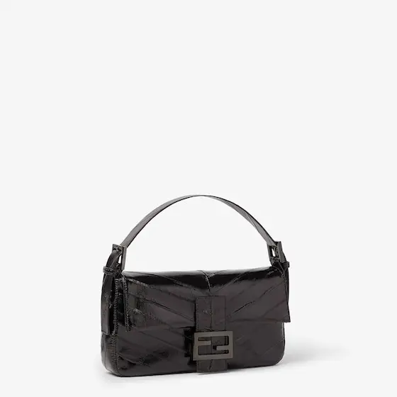Fendi Baguette 26424 Inlaid Hagfish Leather Bag | Thumbnail 3 Fendi Baguette 26424 Inlaid Hagfish Leather Bag | Thumbnail 3