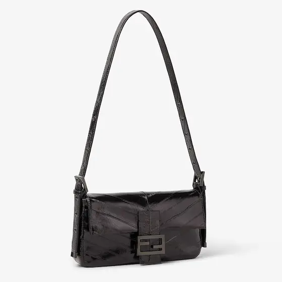 Fendi Baguette 26424 Inlaid Hagfish Leather Bag | Thumbnail 4 Fendi Baguette 26424 Inlaid Hagfish Leather Bag | Thumbnail 4