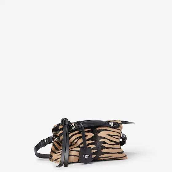 Fendi By the Way Soft Mini Tiger-Print Cavallino Leather Mini-Bag | Thumbnail 3 Fendi By the Way Soft Mini Tiger-Print Cavallino Leather Mini-Bag | Thumbnail 3