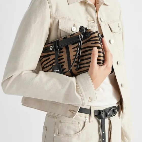Fendi By the Way Soft Mini Tiger-Print Cavallino Leather Mini-Bag | Thumbnail 8 Fendi By the Way Soft Mini Tiger-Print Cavallino Leather Mini-Bag | Thumbnail 8