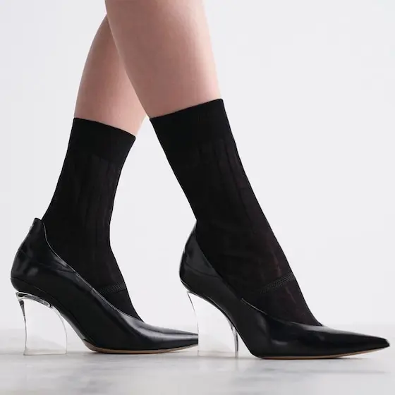 Fendi Illusion Leather Pumps | Thumbnail 5 Fendi Illusion Leather Pumps | Thumbnail 5