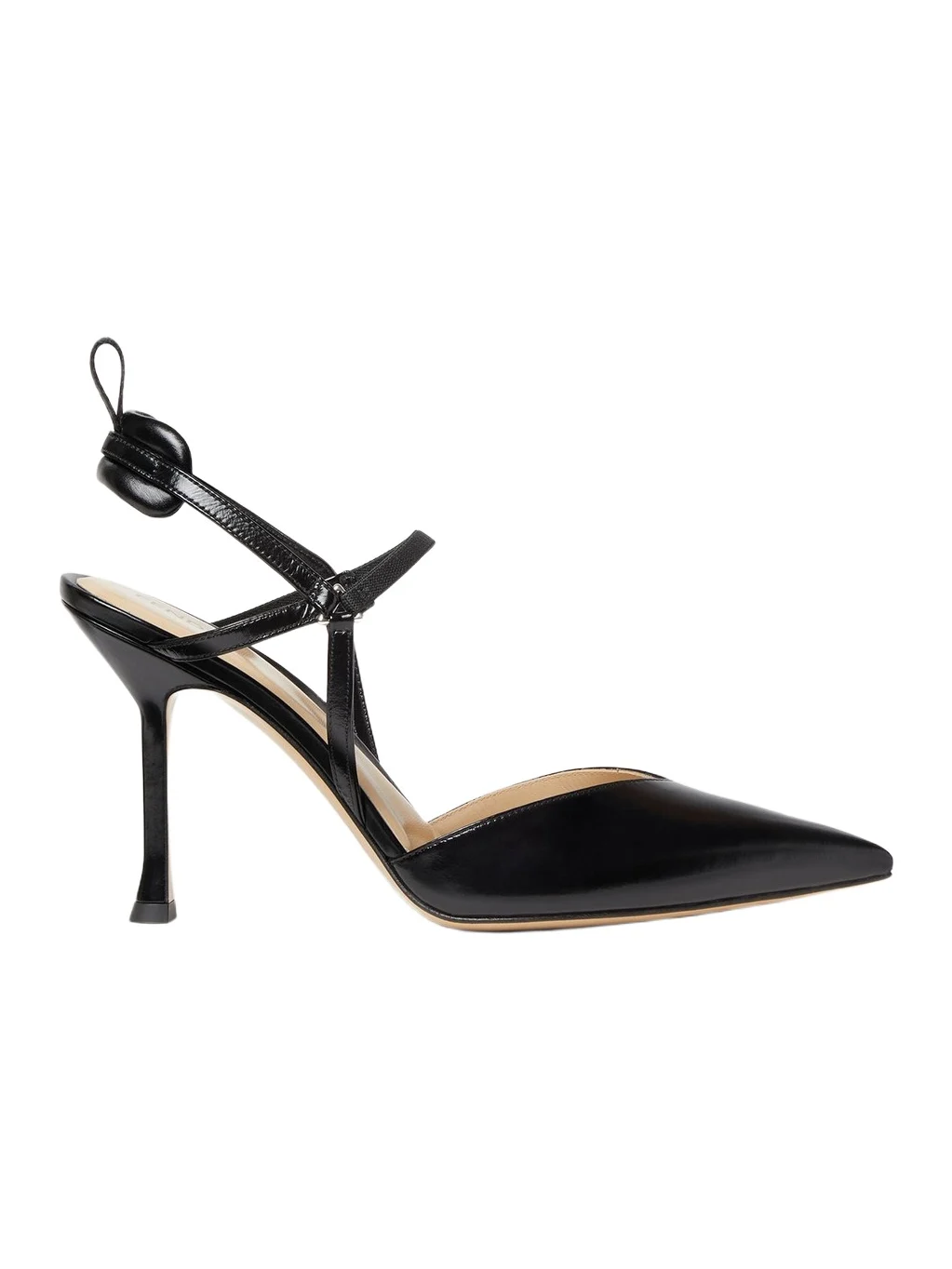 Fendi Very Colibrì Leather High-Heeled Slingbacks