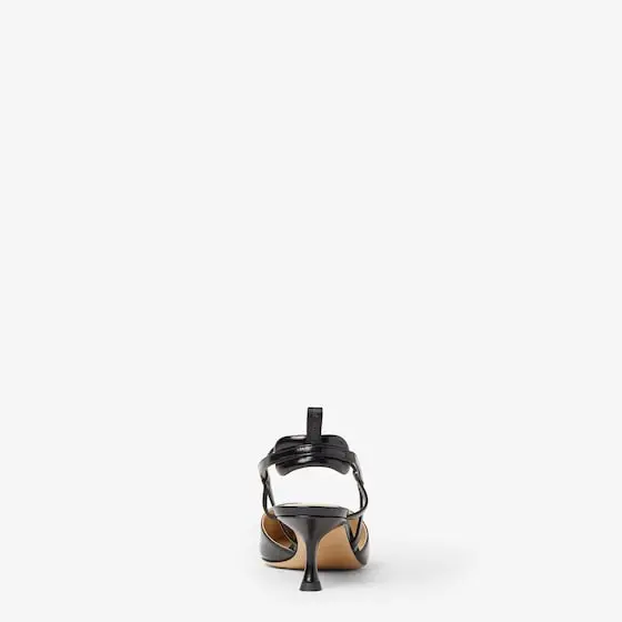 Fendi Very Colibrì Leather, Medium-Heeled Slingbacks | Thumbnail 3 Fendi Very Colibrì Leather, Medium-Heeled Slingbacks | Thumbnail 3