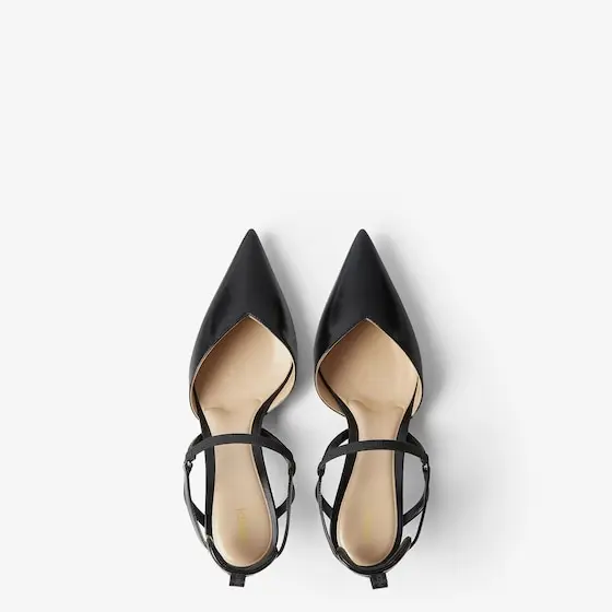 Fendi Very Colibrì Leather, Medium-Heeled Slingbacks | Thumbnail 4 Fendi Very Colibrì Leather, Medium-Heeled Slingbacks | Thumbnail 4
