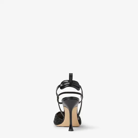 Fendi Very Colibrì Organza High-Heeled Slingback with Mirrors | Thumbnail 3 Fendi Very Colibrì Organza High-Heeled Slingback with Mirrors | Thumbnail 3
