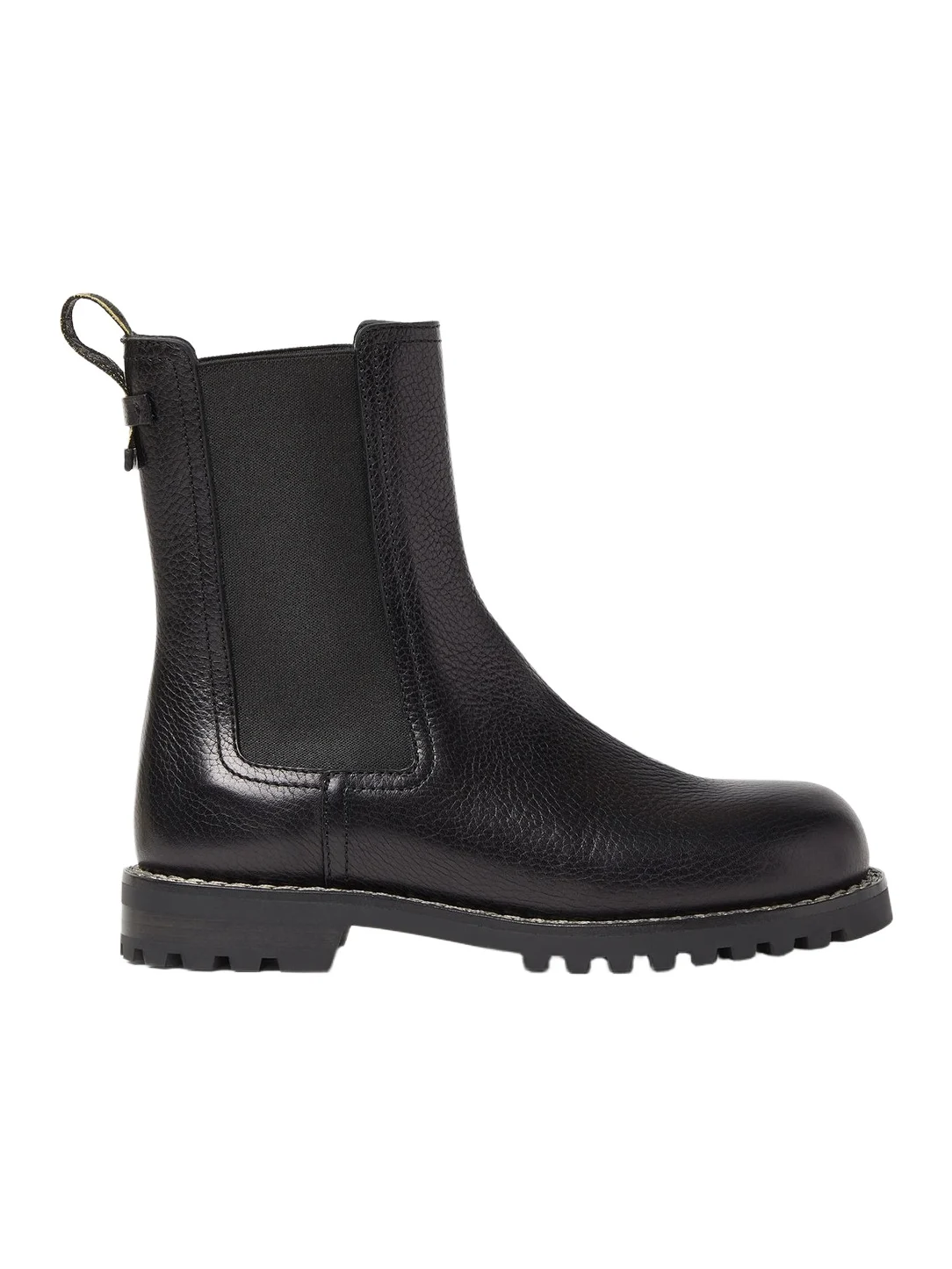 Fendi Commando Leather Chelsea Boots