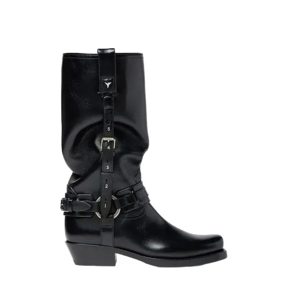 Fendi Texan boots with a soft shaft to wear them pulled up or | Image 1 Fendi Texan boots with a soft shaft to wear them pulled up or | Image 1