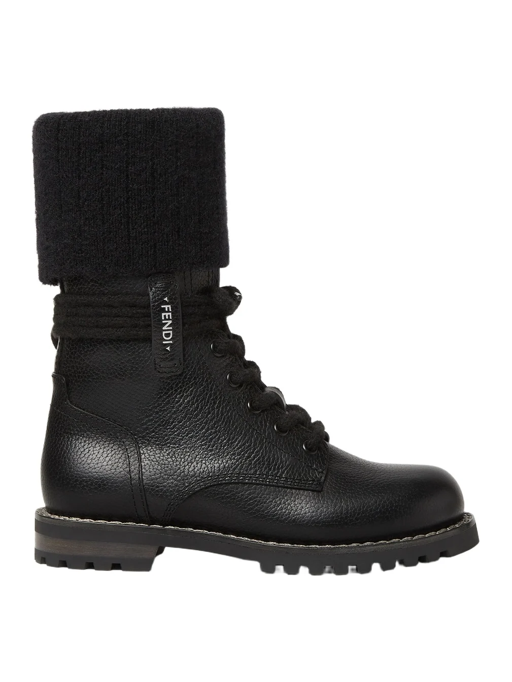 Commando Leather and Mohair Boots