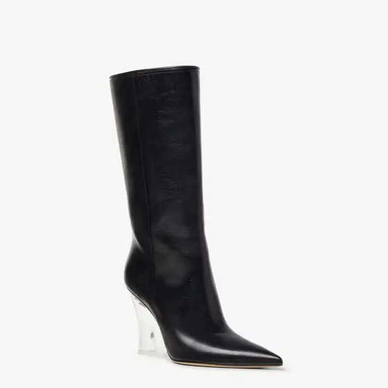 Fendi Knee-high boots featuring a tapered toe | Thumbnail 2 Fendi Knee-high boots featuring a tapered toe | Thumbnail 2