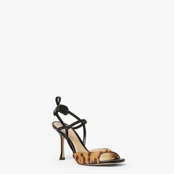 Fendi Very Colibrì Jaguar-Print Hair-On Leather High-Heeled Sandals | Thumbnail 2 Fendi Very Colibrì Jaguar-Print Hair-On Leather High-Heeled Sandals | Thumbnail 2