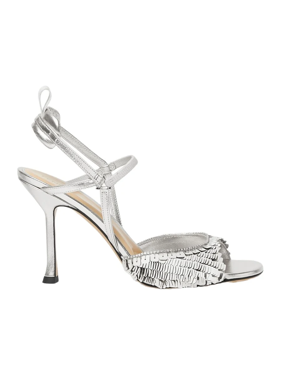 Very Colibrì Metallic Nappa Leather High-Heeled Sandals Very Colibrì Metallic Nappa Leather High-Heeled Sandals