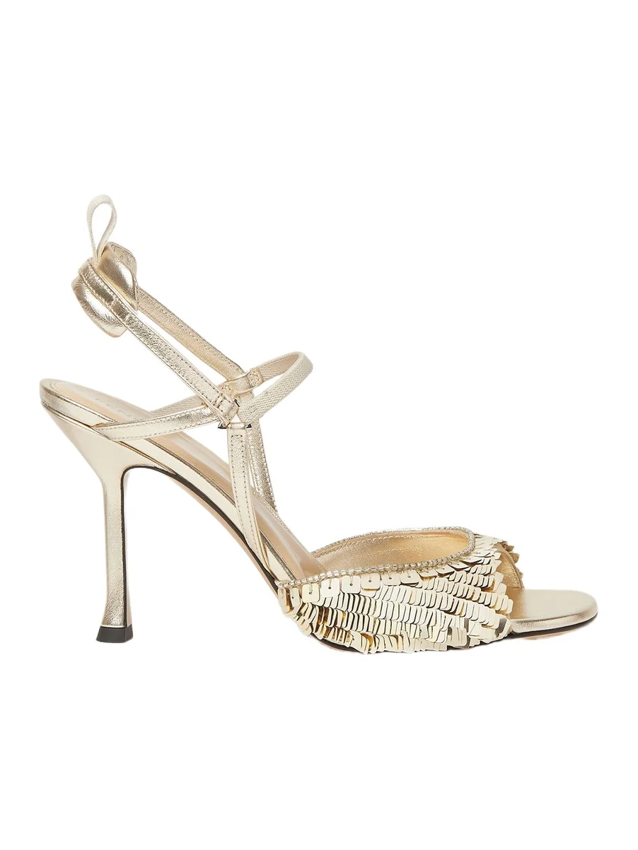 Very Colibrì Metallic Nappa Leather High-Heeled Sandal Very Colibrì Metallic Nappa Leather High-Heeled Sandal