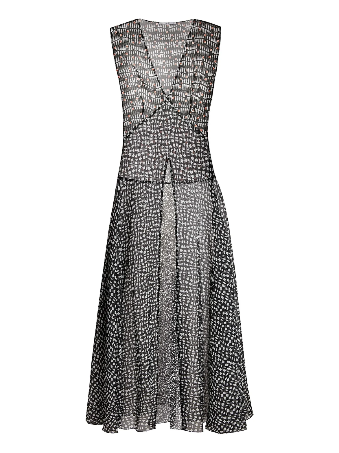Printed Georgette Dress Printed Georgette Dress