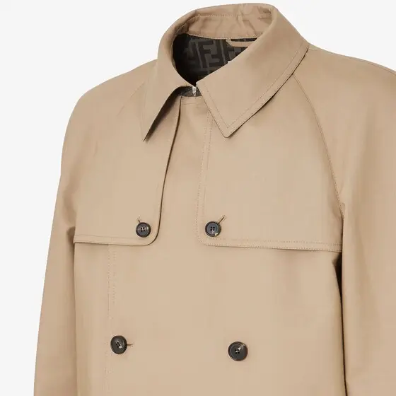 Fendi Mackintosh Fabric Trench Coat | Thumbnail 3