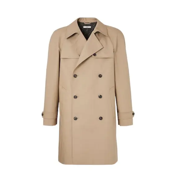 Fendi Double-breasted midi trench coat, a timeless classic of | Image 1 Fendi Double-breasted midi trench coat, a timeless classic of | Image 1