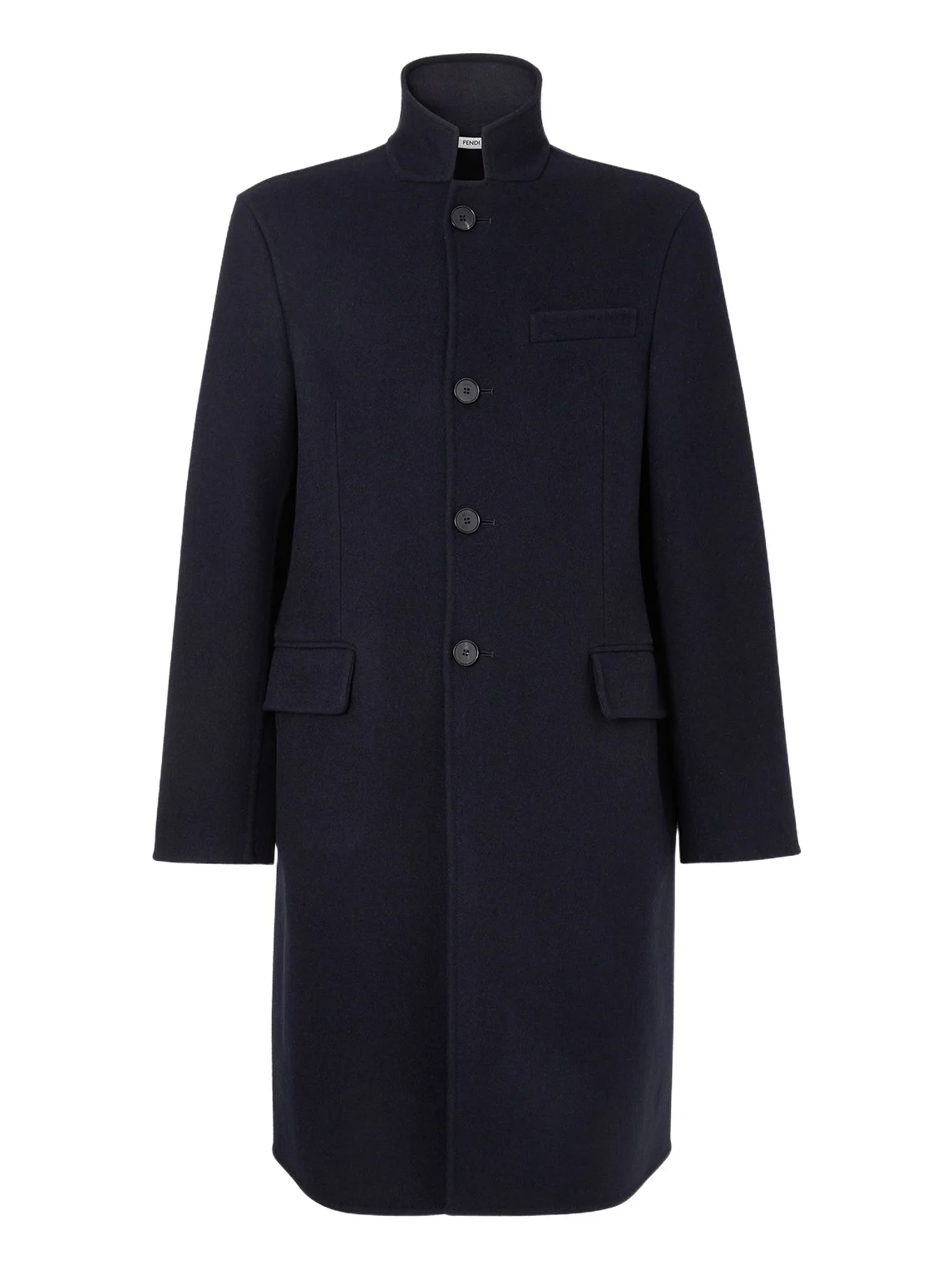 Fendi Wool Double Fabric Coat
