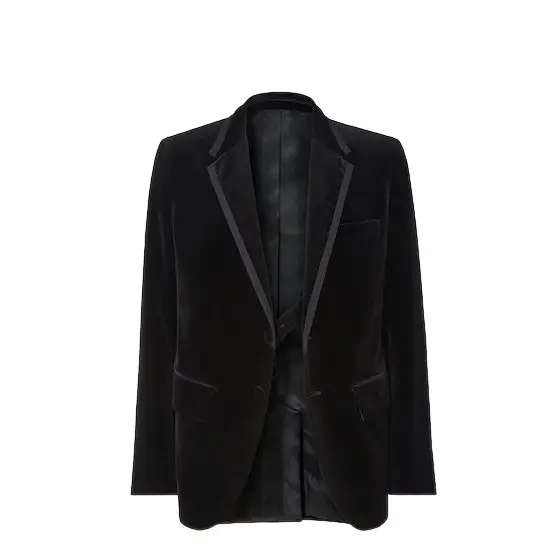 Fendi Tuxedo-inspired double-breasted blazer featuring | Image 1 Fendi Tuxedo-inspired double-breasted blazer featuring | Image 1