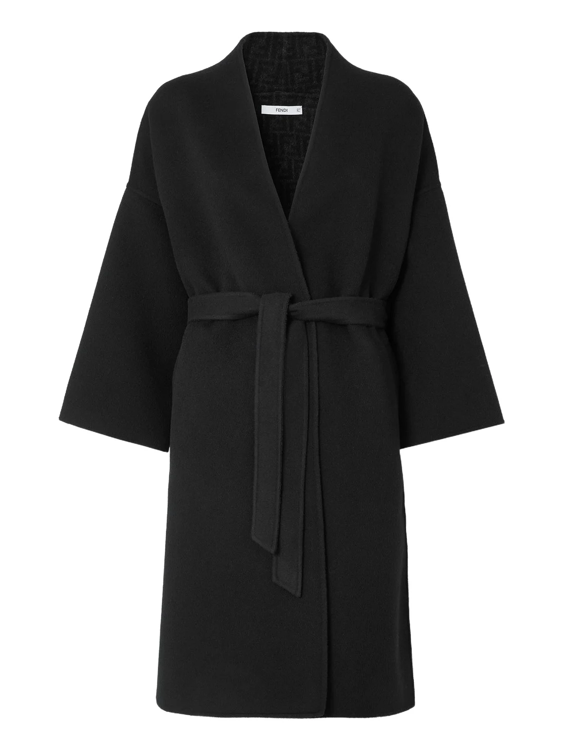 Fendi FF Zucca Wool Coat