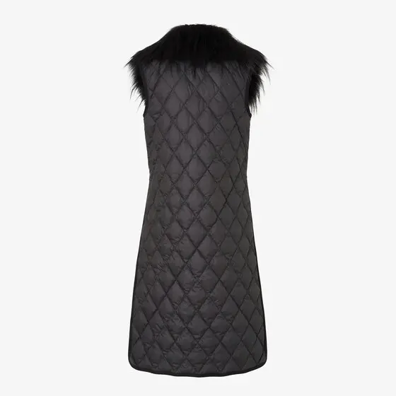 Fendi Nylon and Fox Fur Gilet | Thumbnail 2 Fendi Nylon and Fox Fur Gilet | Thumbnail 2