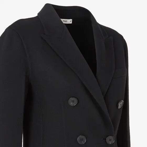 Fendi Wool Double Fabric Coat | Thumbnail 3 Fendi Wool Double Fabric Coat | Thumbnail 3