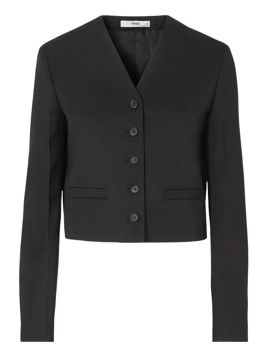 Fendi Grain De Poudre Jacket