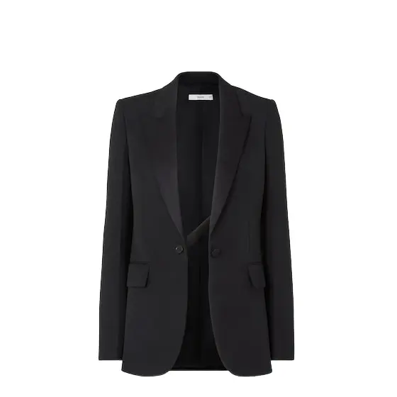 Fendi Menswear-inspired single-breasted blazer with an oversized | Image 1 Fendi Menswear-inspired single-breasted blazer with an oversized | Image 1