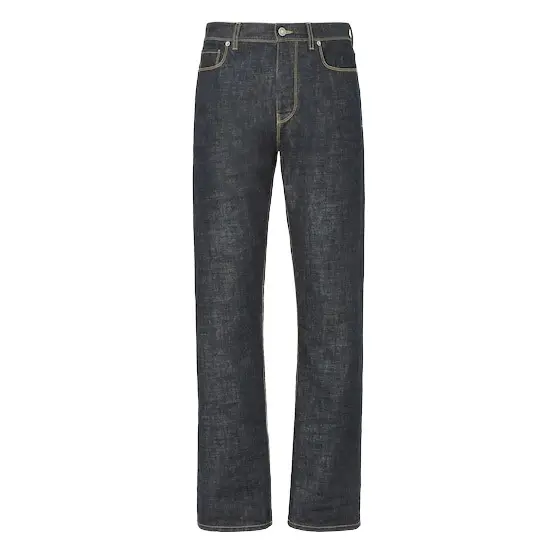 Fendi Slim-fit 5-pocket trousers made from navy blue rinse-washed | Image 1 Fendi Slim-fit 5-pocket trousers made from navy blue rinse-washed | Image 1