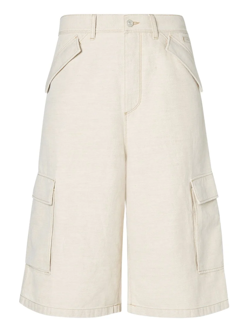 Fendi Selleria Denim Shorts