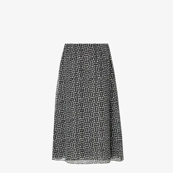 Fendi Printed Georgette Skirt | Thumbnail 2 Fendi Printed Georgette Skirt | Thumbnail 2