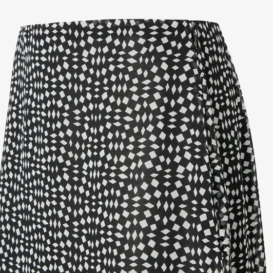 Fendi Printed Georgette Skirt | Thumbnail 3 Fendi Printed Georgette Skirt | Thumbnail 3
