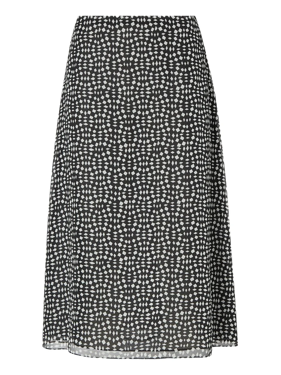 Printed Georgette Skirt