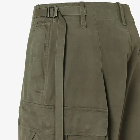 Fendi Oversized cargo trousers featuring long side ties at | Thumbnail 3