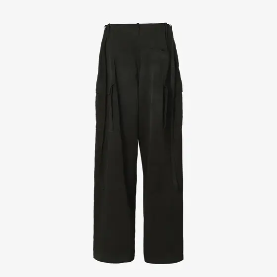 Fendi Oversized cargo trousers featuring long side ties at | Thumbnail 2 Fendi Oversized cargo trousers featuring long side ties at | Thumbnail 2