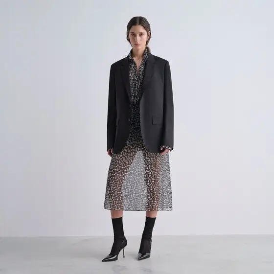 Fendi Printed Georgette Shirt | Thumbnail 4 Fendi Printed Georgette Shirt | Thumbnail 4