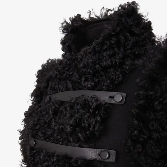 Fendi Wool and Shearling Gilet | Thumbnail 3 Fendi Wool and Shearling Gilet | Thumbnail 3