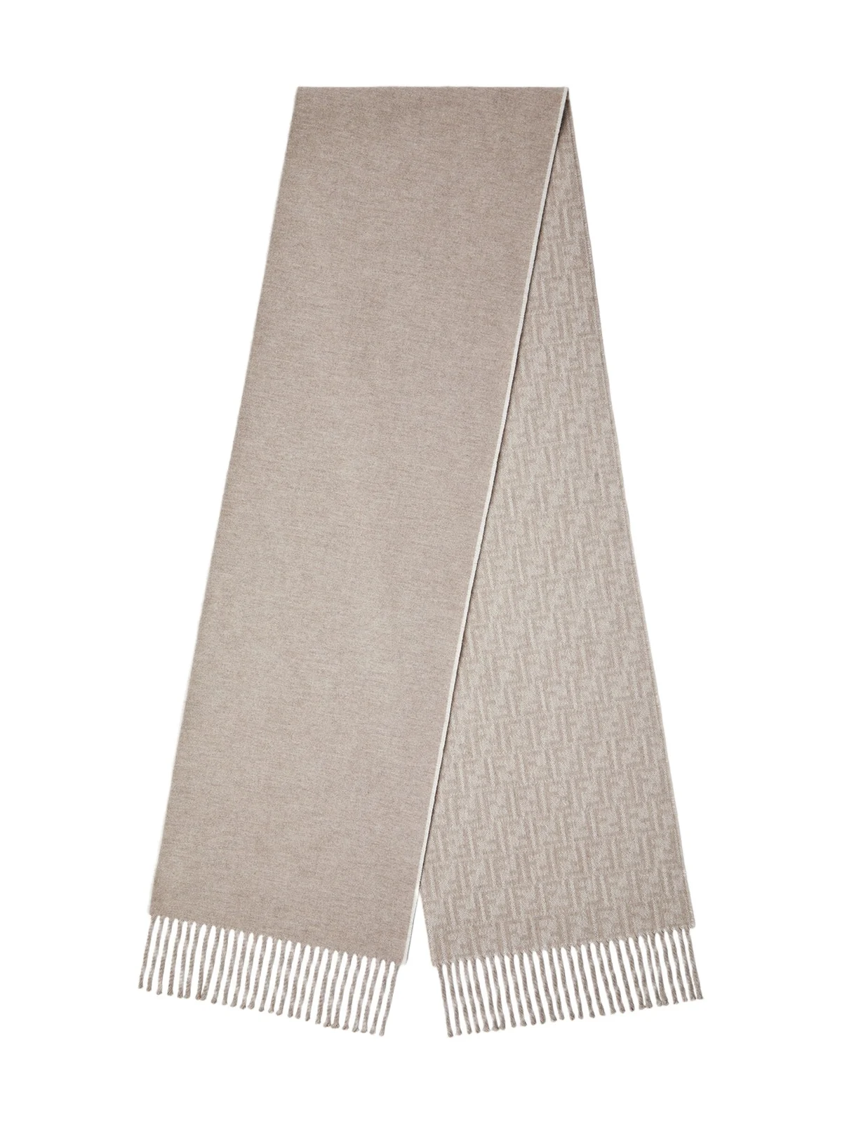 Wool and Cashmere FF Zucca Scarf Wool and Cashmere FF Zucca Scarf