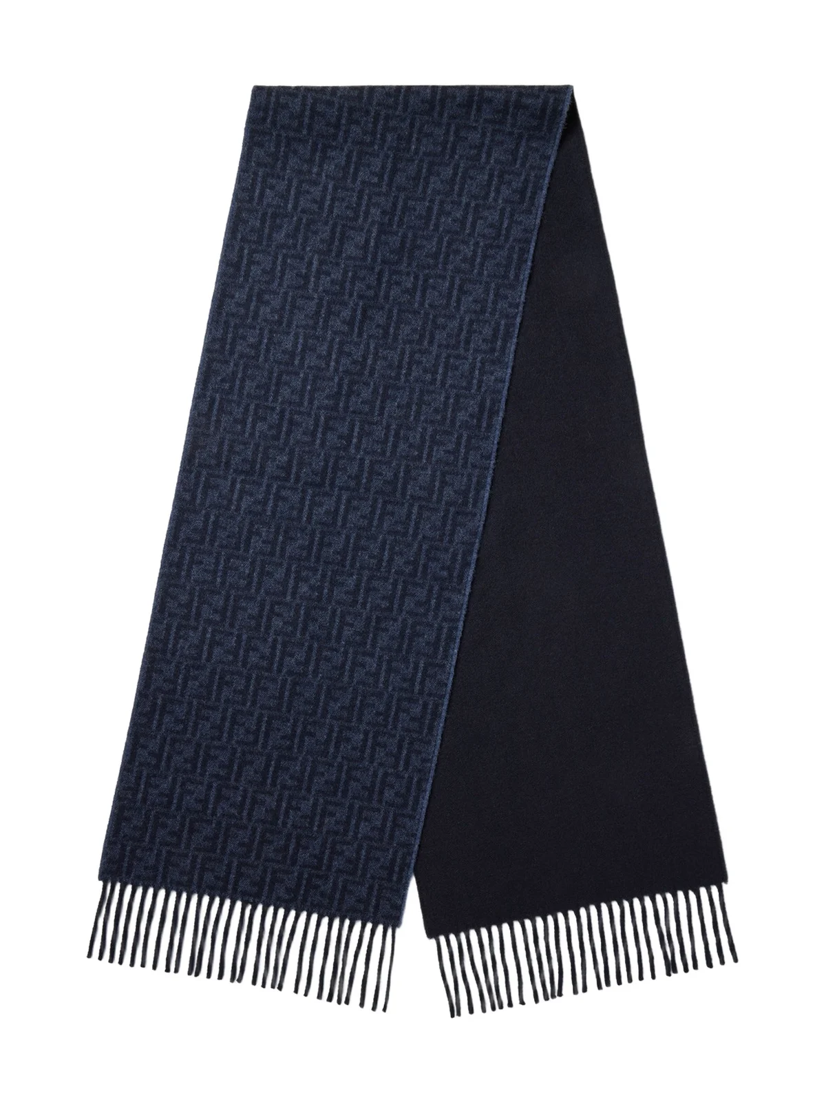 Fendi FF Zucca Wool and Cashmere Scarf