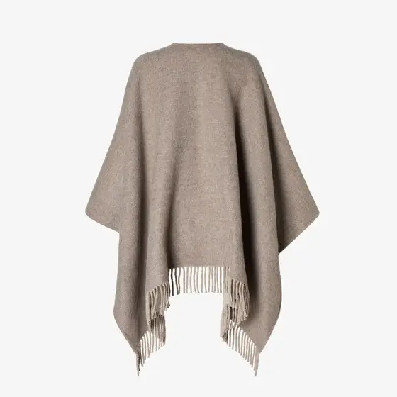 Fendi FF Zucca Wool and Cashmere Poncho | Thumbnail 2 Fendi FF Zucca Wool and Cashmere Poncho | Thumbnail 2