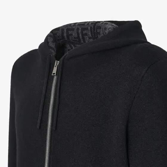 Fendi FF Zucca Cashmere Sweatshirt | Thumbnail 3 Fendi FF Zucca Cashmere Sweatshirt | Thumbnail 3