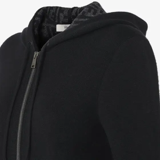 Fendi FF Zucca Cashmere Sweatshirt | Thumbnail 3 Fendi FF Zucca Cashmere Sweatshirt | Thumbnail 3