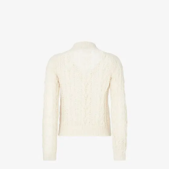 Fendi Cashmere, Silk and Alpaca Cardigan | Thumbnail 2 Fendi Cashmere, Silk and Alpaca Cardigan | Thumbnail 2