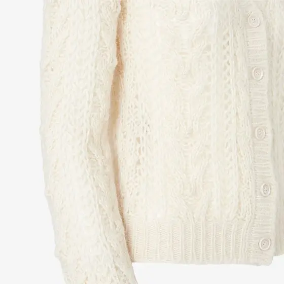 Fendi Cashmere, Silk and Alpaca Cardigan | Thumbnail 3 Fendi Cashmere, Silk and Alpaca Cardigan | Thumbnail 3