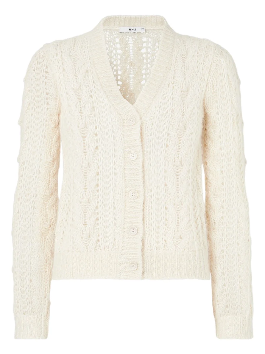 Cashmere, Silk and Alpaca Cardigan Cashmere, Silk and Alpaca Cardigan