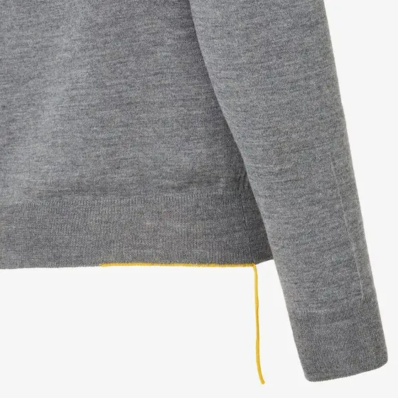 Fendi Mélange Wool Sweater | Thumbnail 3 Fendi Mélange Wool Sweater | Thumbnail 3